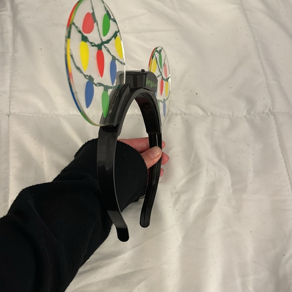 Disney Holiday Light-Up Mickey Ears Headband - Picture 4 of 4